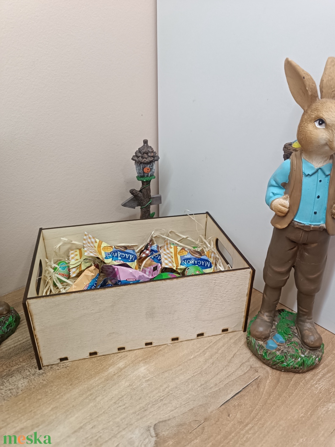 Fa tároló - otthon & életmód - dekoráció - asztal és polc dekoráció - díszdoboz - Meska.hu