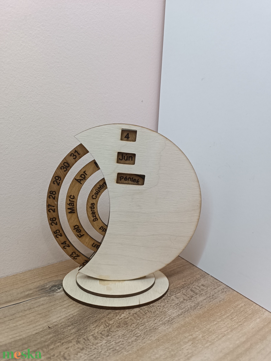 Örök naptár-Gravírozható - otthon & életmód - dekoráció - fali és függő dekoráció - falinaptár & öröknaptár - Meska.hu