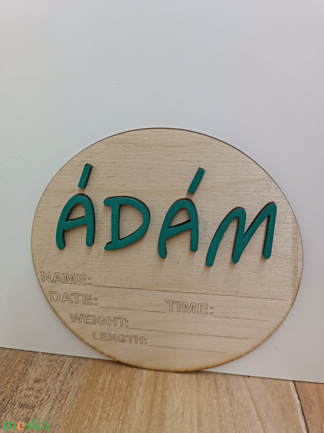 Babaváró névtábla - személyre szabható  - baba - mama - babaemlékek - babaváró karkötő - Meska.hu