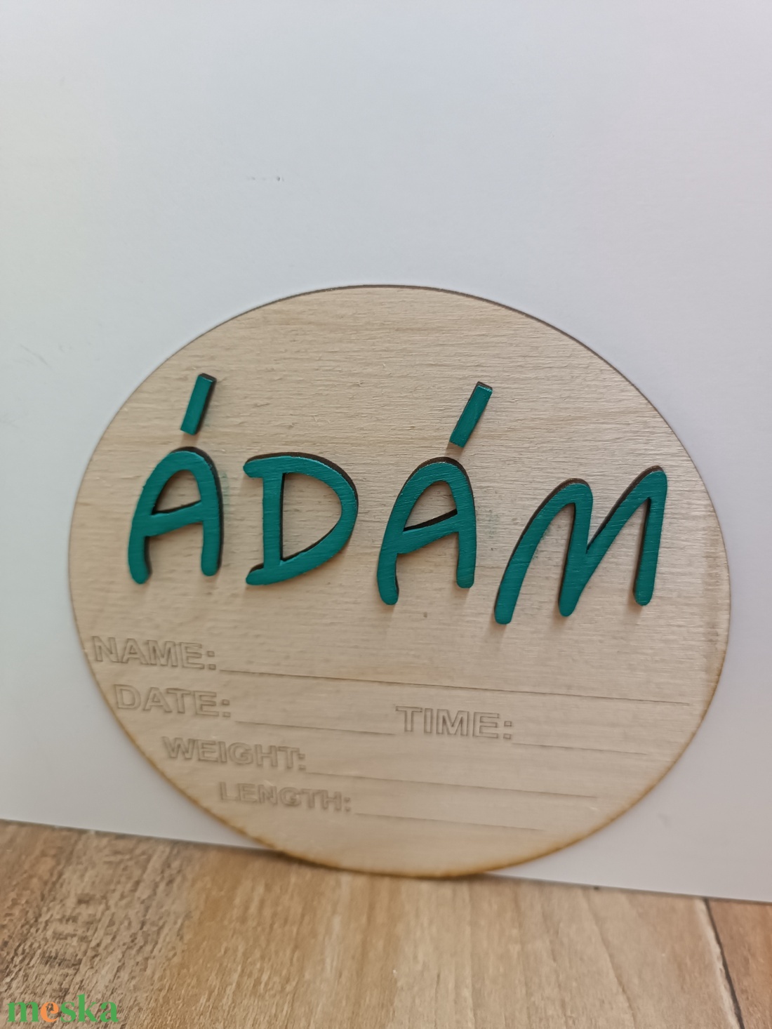 Babaváró névtábla - személyre szabható  - baba - mama - babaemlékek - babaváró karkötő - Meska.hu