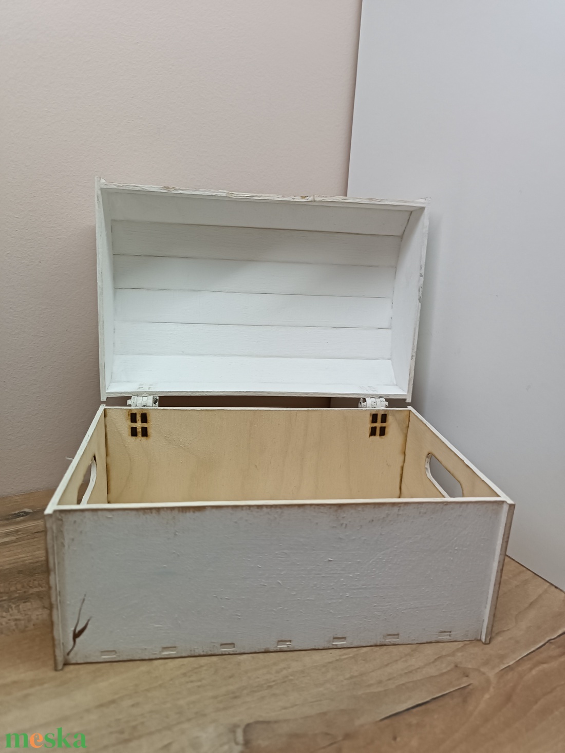 Egyedi kincses fa láda -szemelyre szabható  - otthon & életmód - tárolás & rendszerezés - láda - Meska.hu