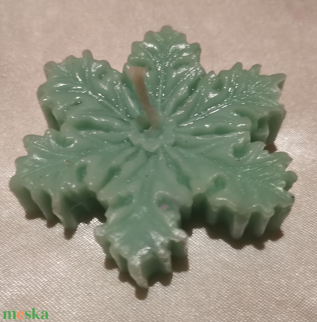 Hópehely gyertya vagy illatviasz  - otthon & életmód - gyertya, illat, aroma - gyertya - Meska.hu