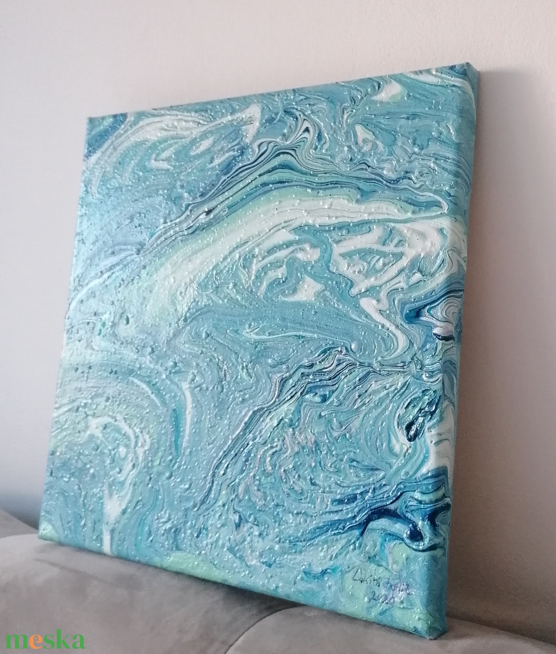 Absztrakt Fluid Art festmény - művészet - festmény - akril - Meska.hu Absztrakt Fluid Art festmény - művészet - festmény - akril - Meska.hu