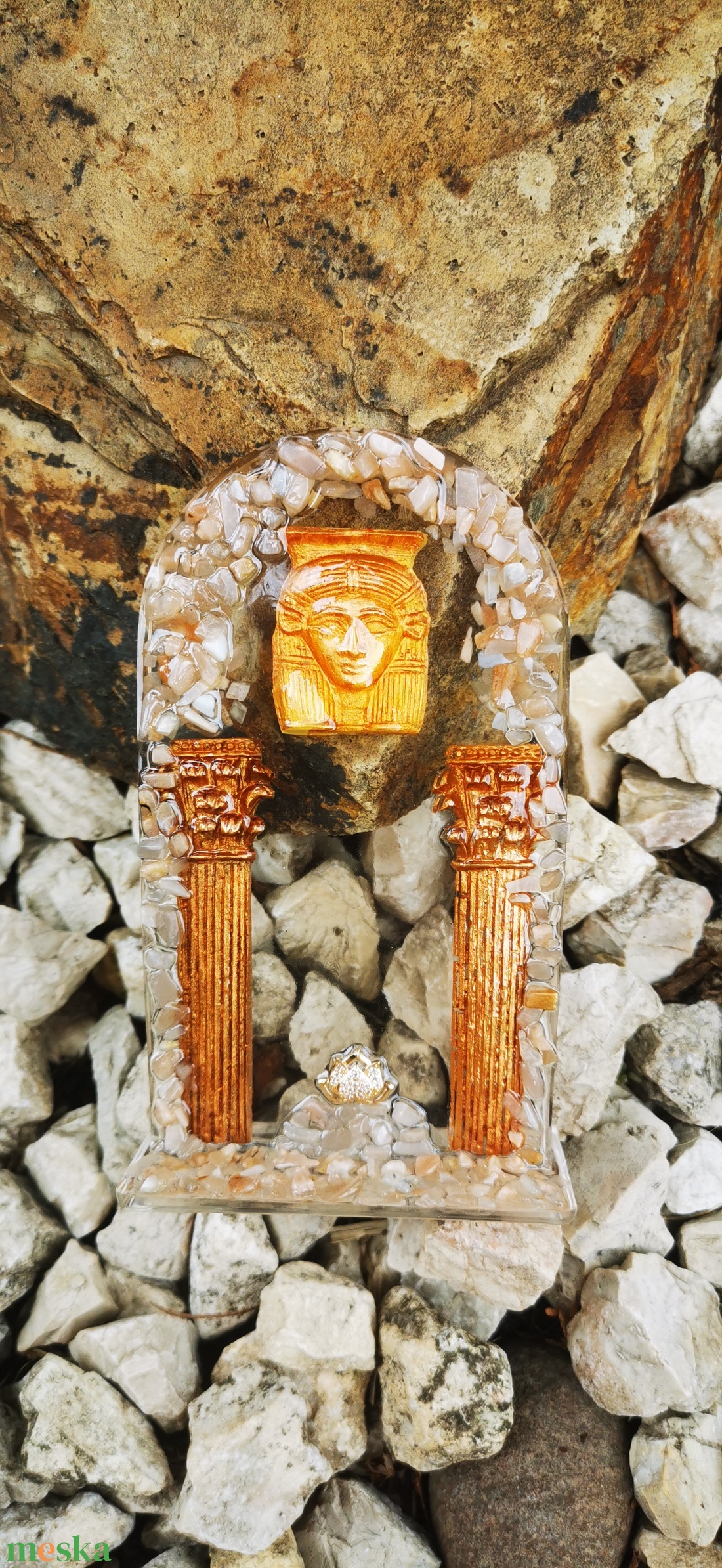 Hathor Egyiptomi szent meditációs Portál - otthon & életmód - dekoráció - dísztárgy - Meska.hu