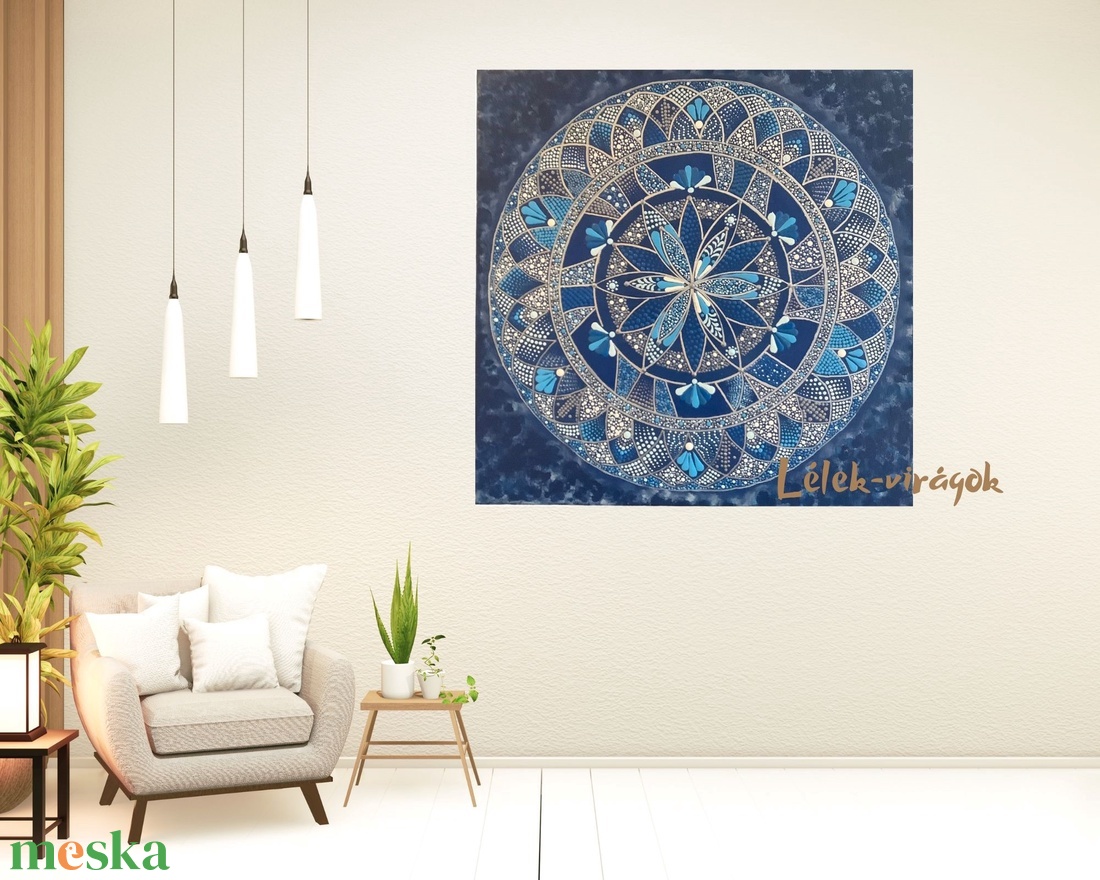 Tenger mandala - otthon & életmód - dekoráció - spiritualitás - mandala - Meska.hu