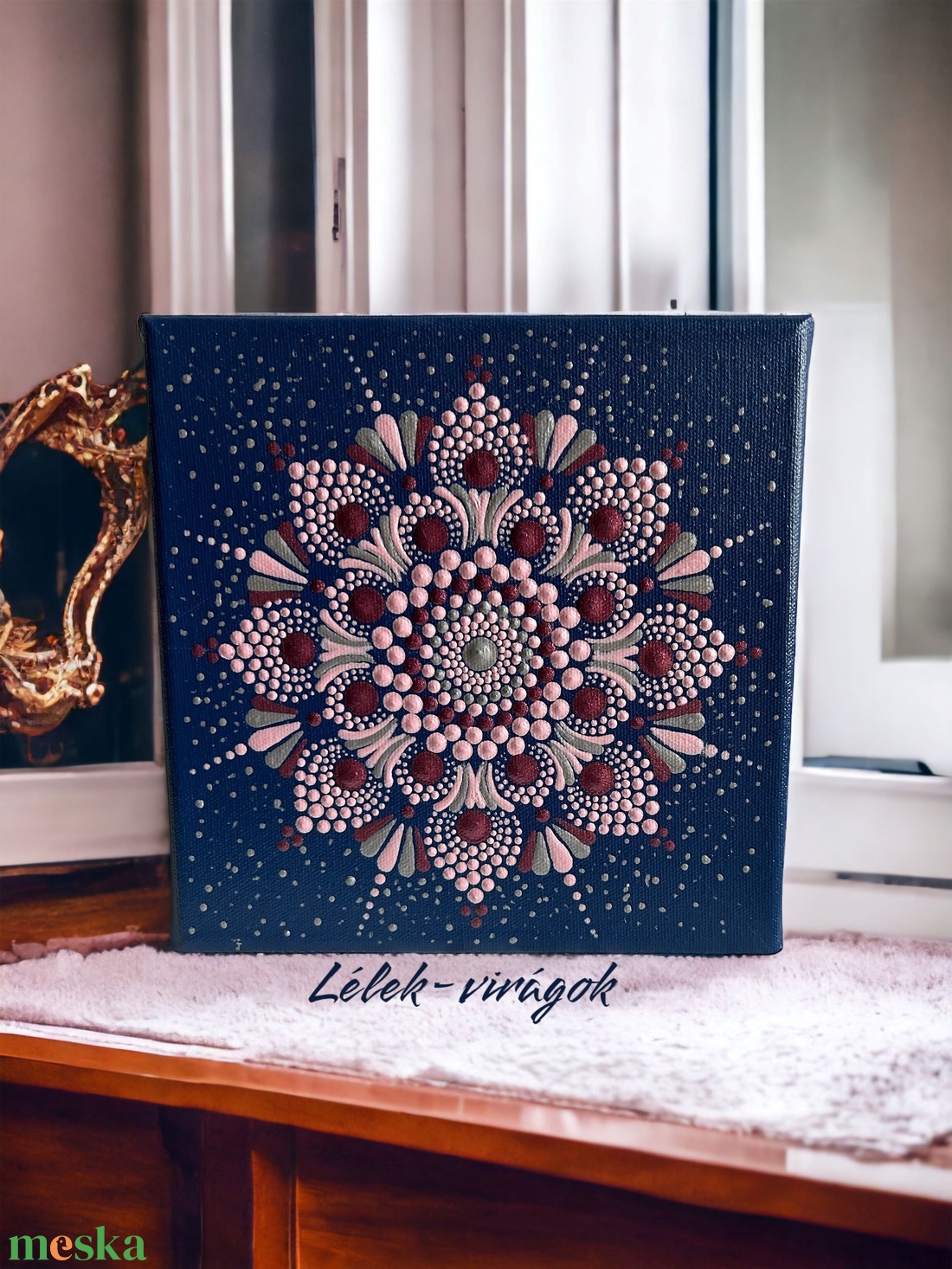 Rózsaszín és bordó mandala - otthon & életmód - dekoráció - spiritualitás - mandala - Meska.hu Rózsaszín és bordó mandala - otthon & életmód - dekoráció - spiritualitás - mandala - Meska.hu