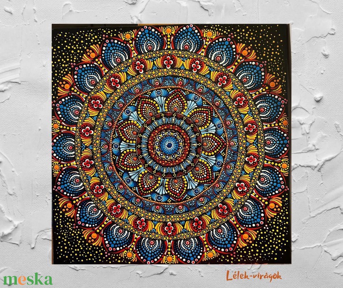 Kék és napsárga mandala - otthon & életmód - dekoráció - spiritualitás - mandala - Meska.hu Kék és napsárga mandala - otthon & életmód - dekoráció - spiritualitás - mandala - Meska.hu