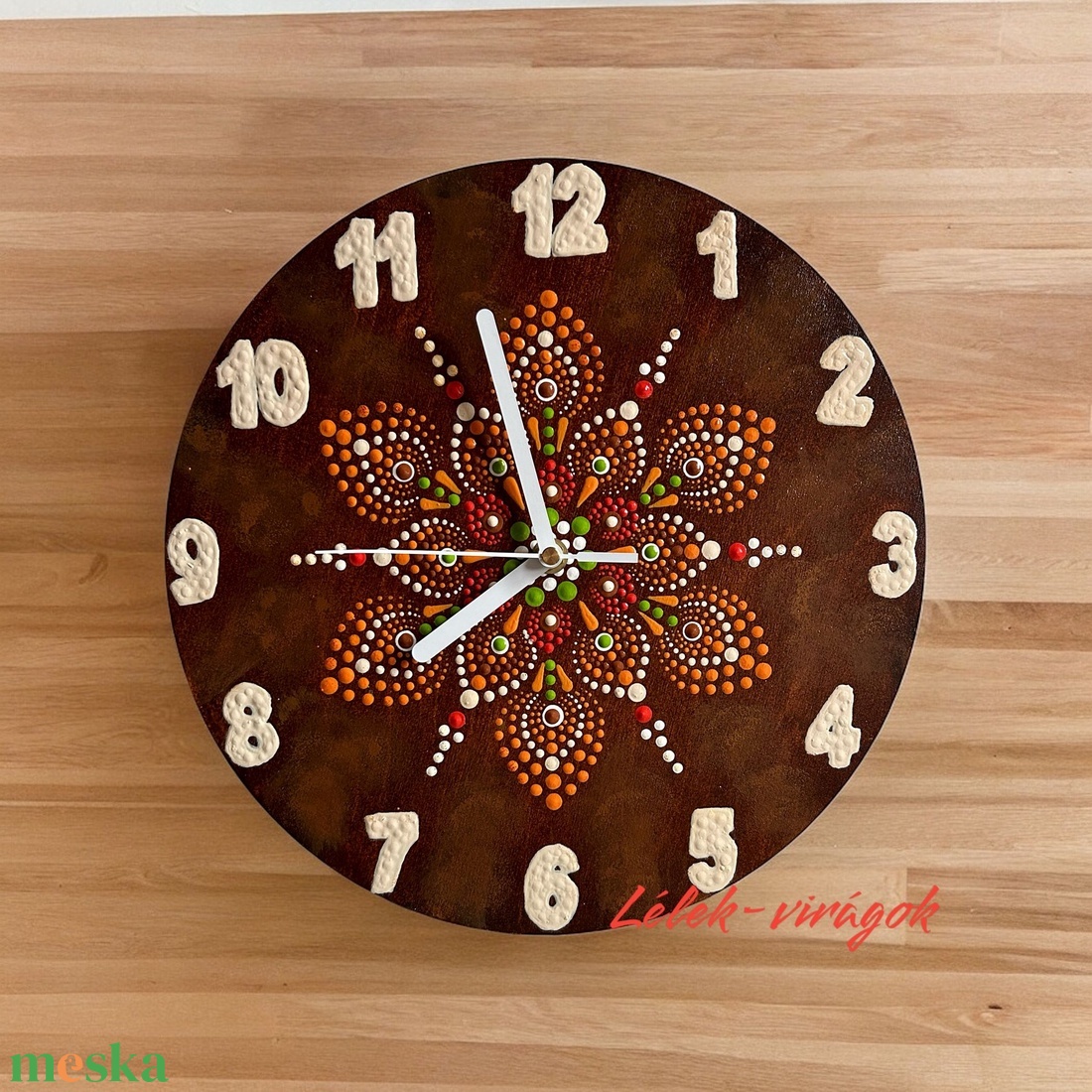 Mandala óra őszi színekben - otthon & életmód - dekoráció - spiritualitás - mandala - Meska.hu Mandala óra őszi színekben - otthon & életmód - dekoráció - spiritualitás - mandala - Meska.hu