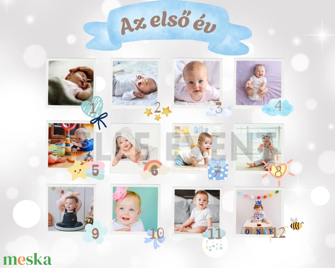 Az első év - Digitális poszter - otthon & életmód - dekoráció - kép & falikép - poszter - Meska.hu Az első év - Digitális poszter - otthon & életmód - dekoráció - kép & falikép - poszter - Meska.hu
