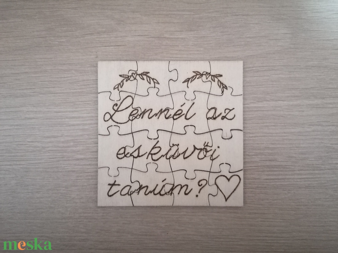 Tanúfelkérő puzzle - esküvő - meghívó & kártya - tanú felkérő - Meska.hu Tanúfelkérő puzzle - esküvő - meghívó & kártya - tanú felkérő - Meska.hu