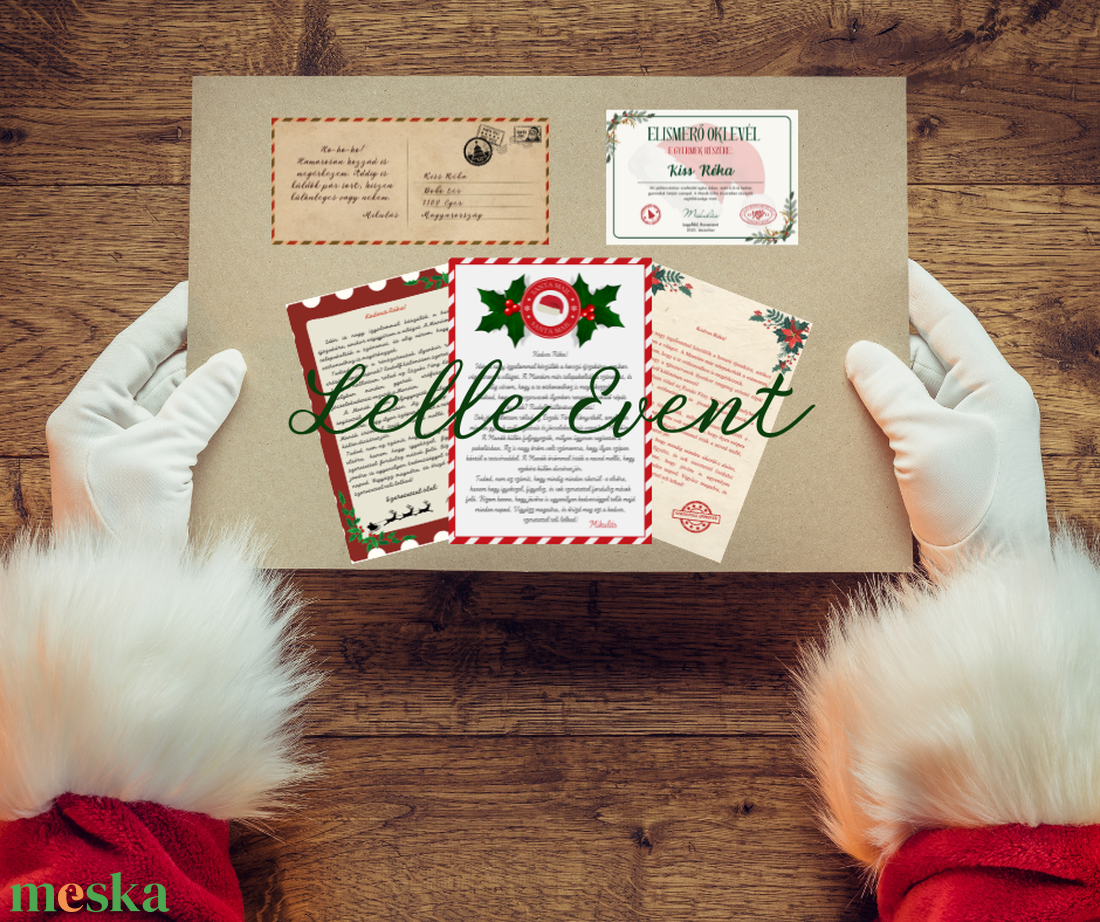 Levél a Mikulástól - Digitális csomag - karácsony - mikulás - mikulás ajándékok - Meska.hu