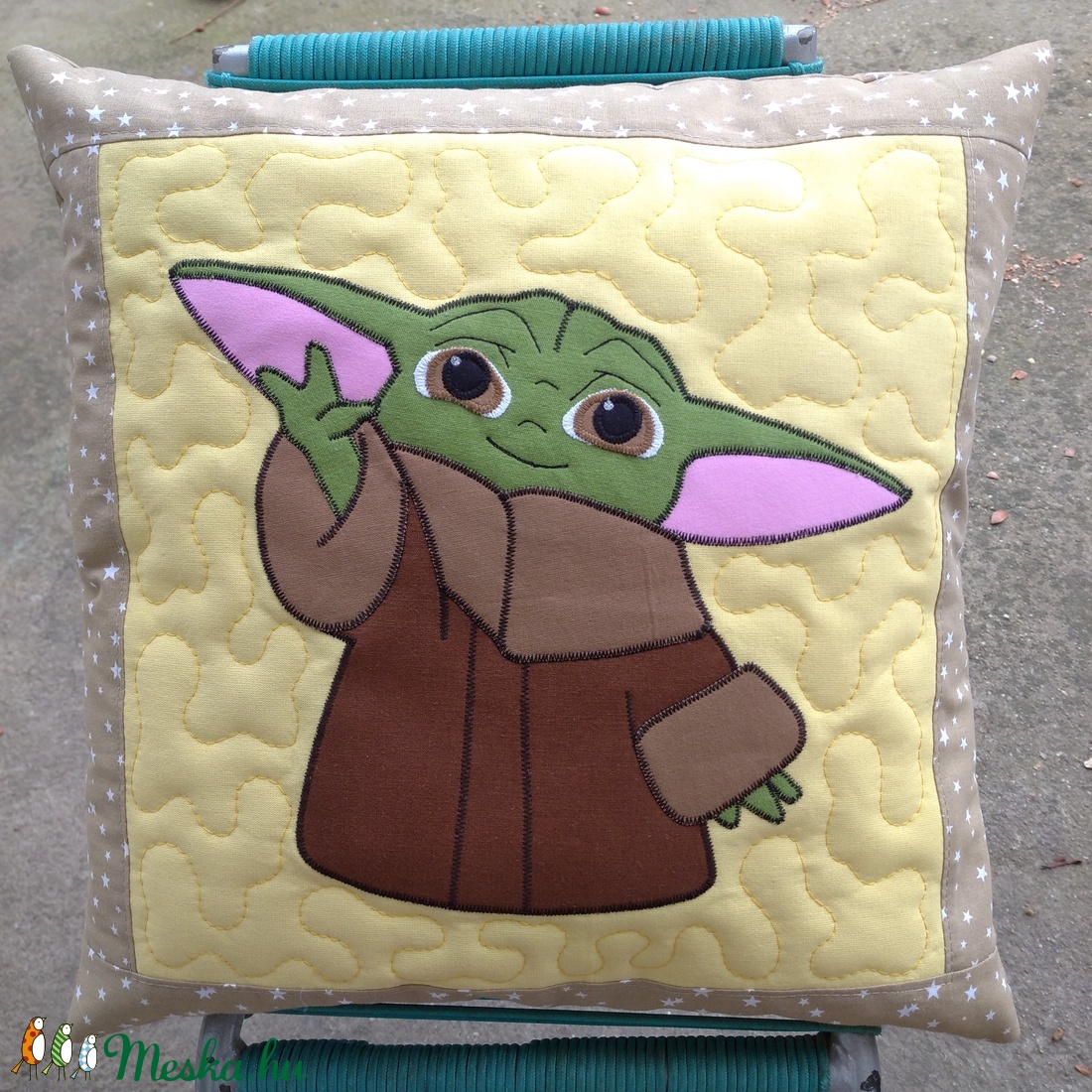 Yoda párna - - Meska.hu Yoda párna - - Meska.hu