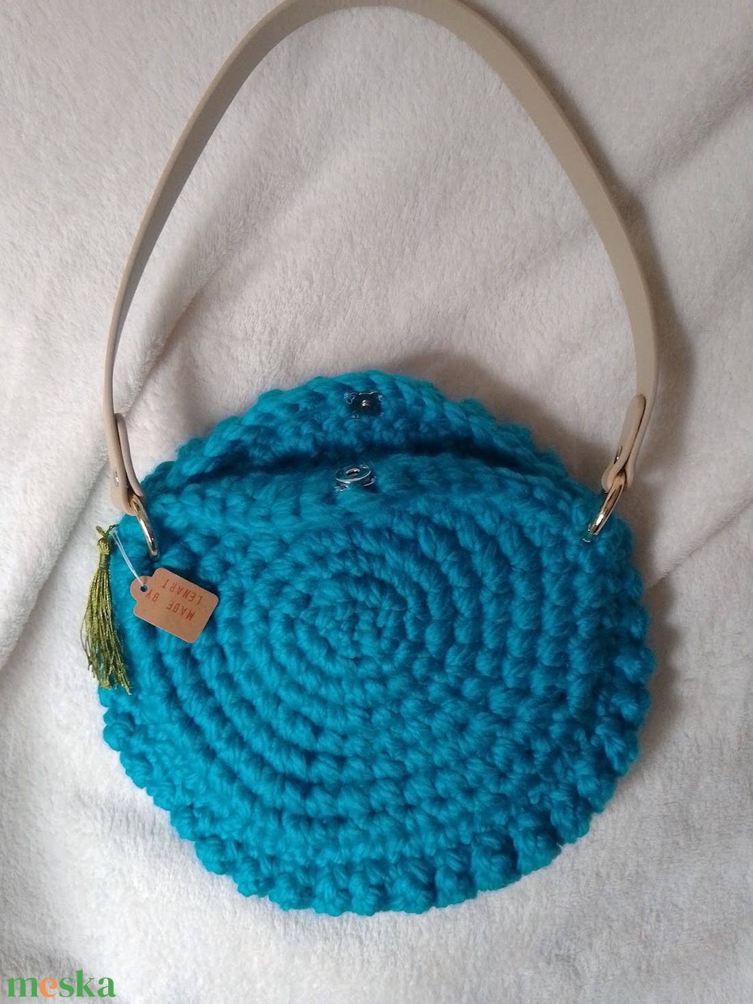 Egyedi horgolt crossbody, válltáska - táska & tok - kézitáska & válltáska - válltáska - Meska.hu