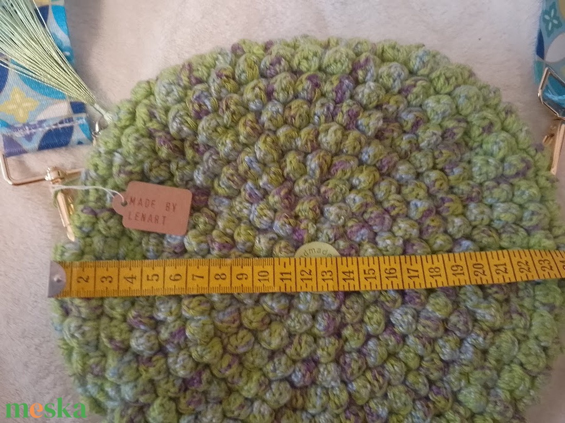 Egyedi horgolt crossbody, válltáska - táska & tok - kézitáska & válltáska - válltáska - Meska.hu
