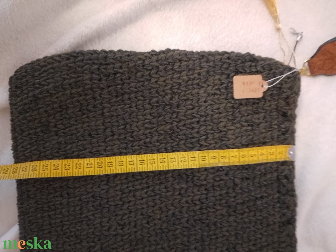 Egyedi horgolt crossbody, válltáska - táska & tok - kézitáska & válltáska - válltáska - Meska.hu