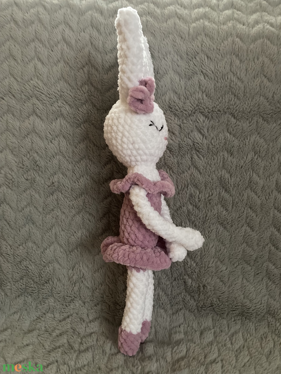 Horgolt amigurumi Borka balerina nyuszi - játék & sport - plüssállat & játékfigura - nyuszi - Meska.hu Horgolt amigurumi Borka balerina nyuszi - játék & sport - plüssállat & játékfigura - nyuszi - Meska.hu