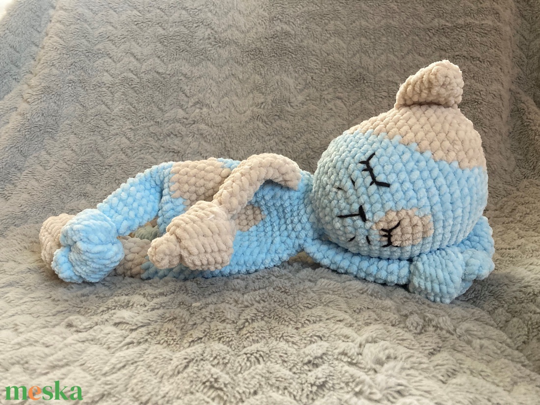 Horgolt amigurumi Szundi cica - játék & sport - plüssállat & játékfigura - cica - Meska.hu Horgolt amigurumi Szundi cica - játék & sport - plüssállat & játékfigura - cica - Meska.hu