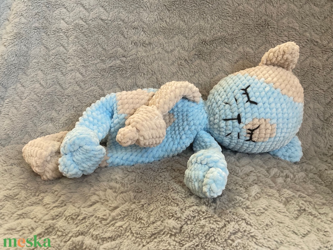 Horgolt amigurumi Szundi cica - játék & sport - plüssállat & játékfigura - cica - Meska.hu Horgolt amigurumi Szundi cica - játék & sport - plüssállat & játékfigura - cica - Meska.hu