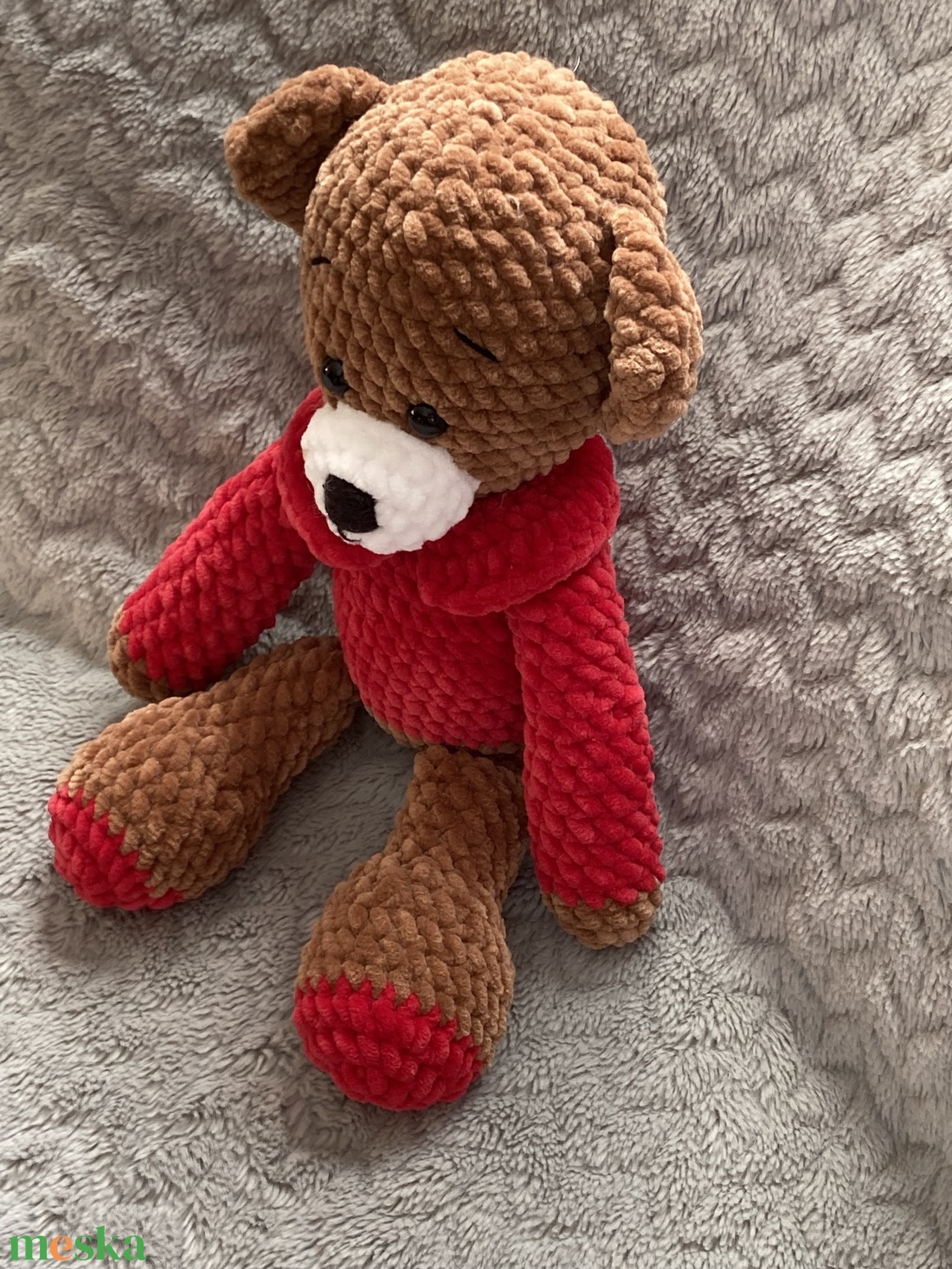 Horgolt amigurumi maci - játék & sport - plüssállat & játékfigura - maci - Meska.hu