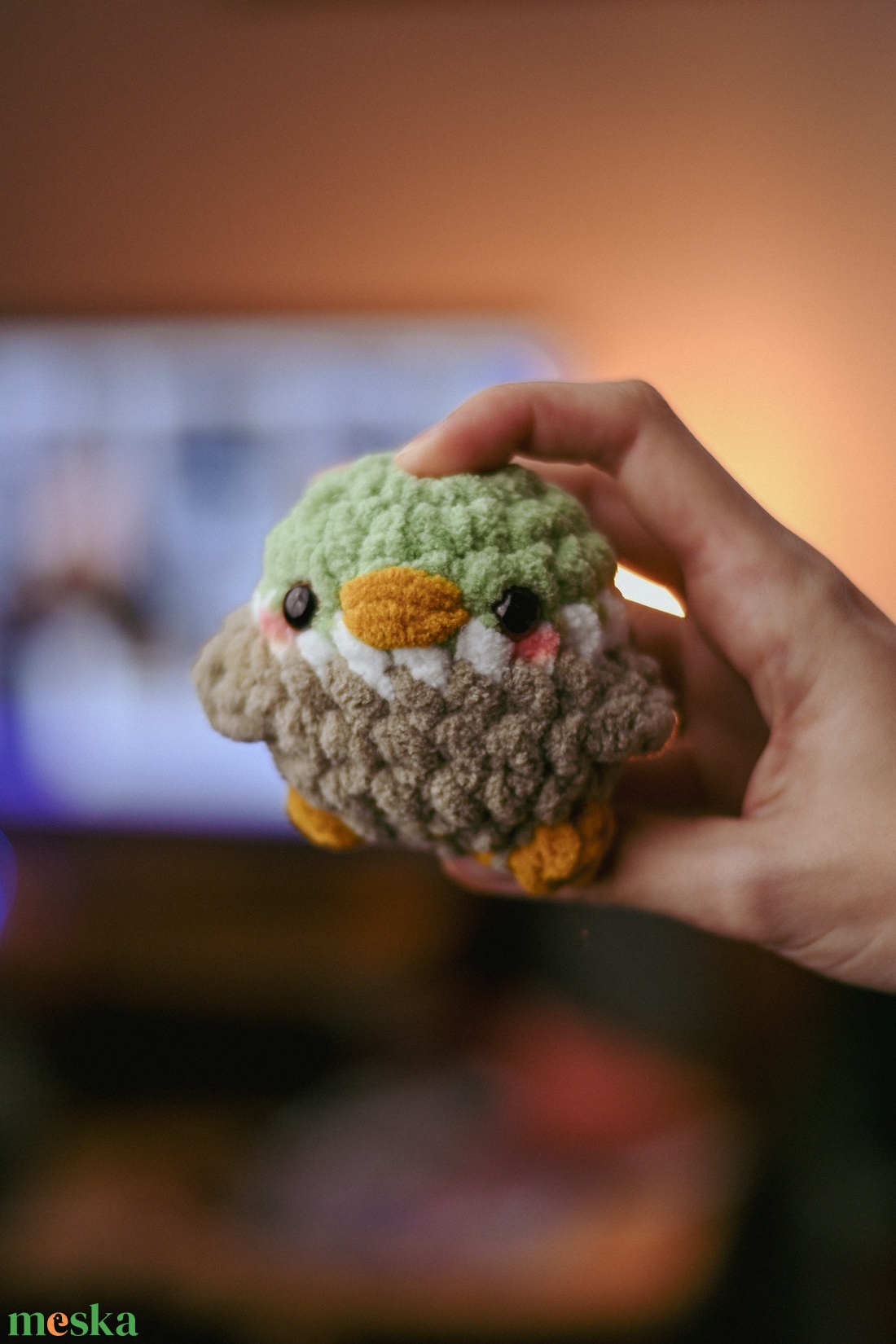 Bubi kacsa  - játék & sport - plüssállat & játékfigura - madár - Meska.hu