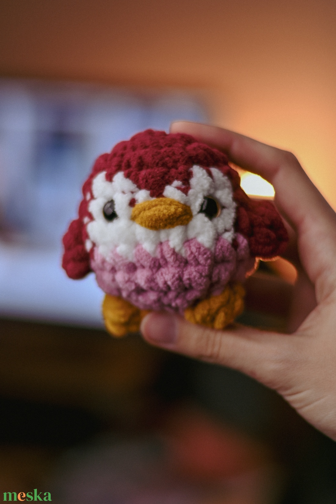 Bubi pingvin - játék & sport - plüssállat & játékfigura - madár - Meska.hu