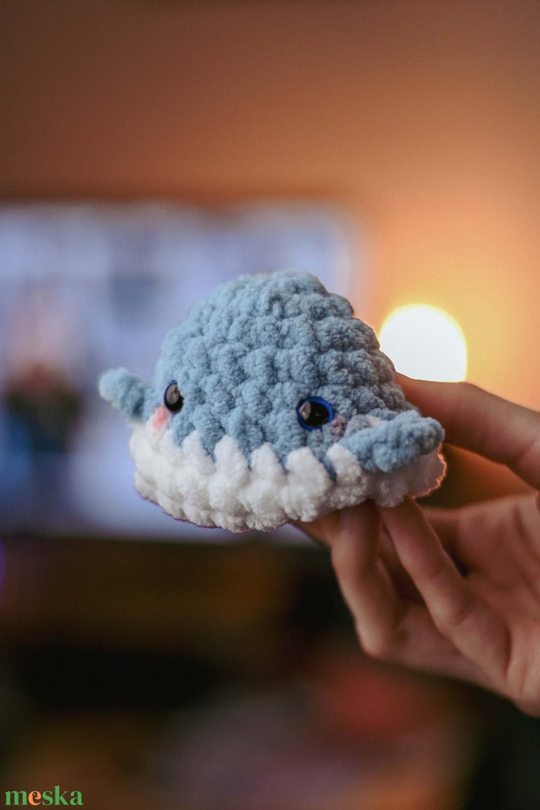 Fóka- Bálna plüsi - játék & sport - plüssállat & játékfigura - hal - Meska.hu