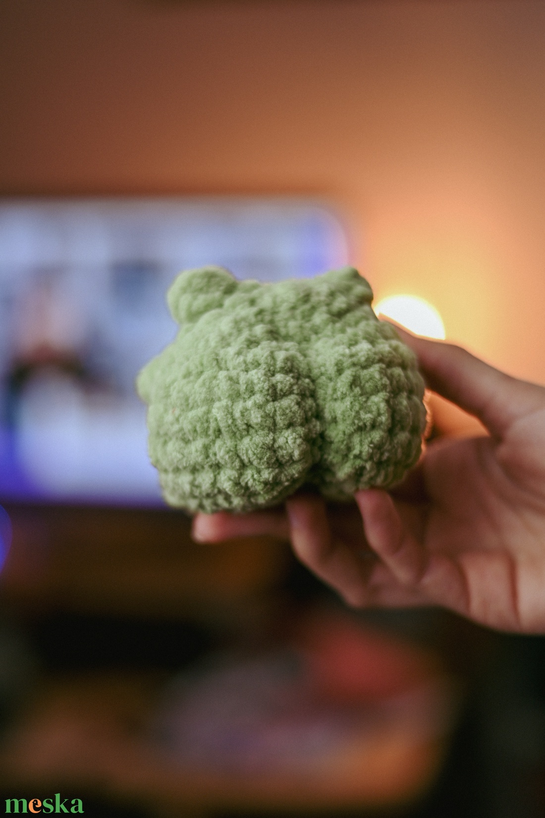 Popós béka  - játék & sport - plüssállat & játékfigura - béka - Meska.hu