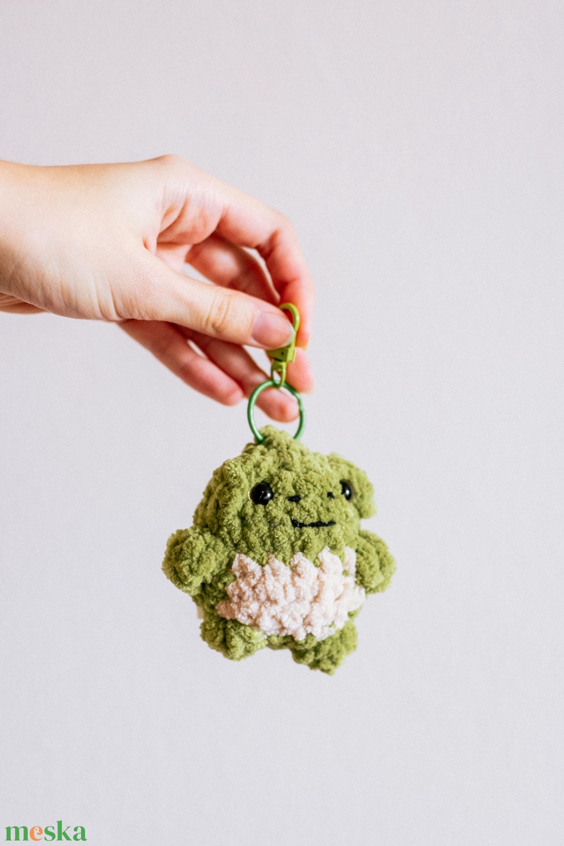 Bubi béka - játék & sport - plüssállat & játékfigura - béka - Meska.hu