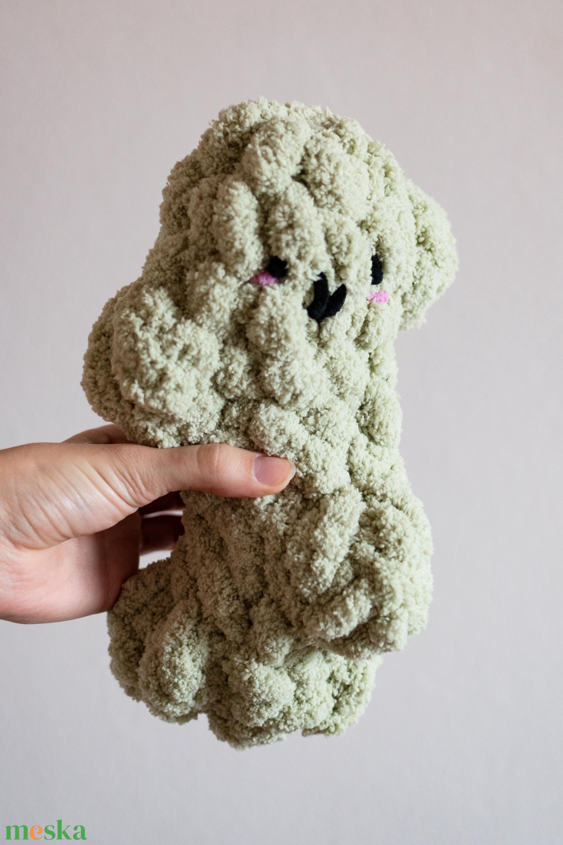 Óriás mosolygó ubi - játék & sport - plüssállat & játékfigura - plüss zöldség, gyümölcs - Meska.hu