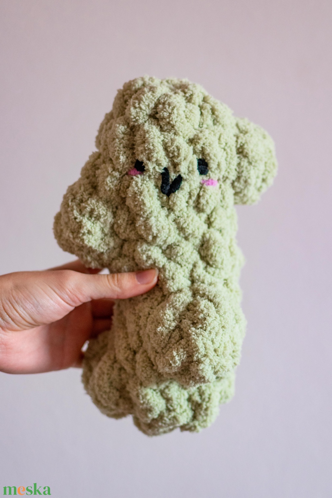 Óriás mosolygó ubi - játék & sport - plüssállat & játékfigura - plüss zöldség, gyümölcs - Meska.hu