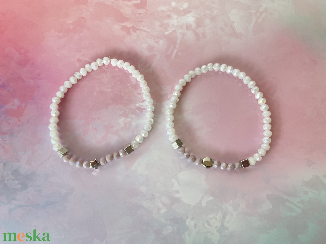 Gyöngyből készült karköto - ékszer - karkötő - gyöngyös karkötő - Meska.hu