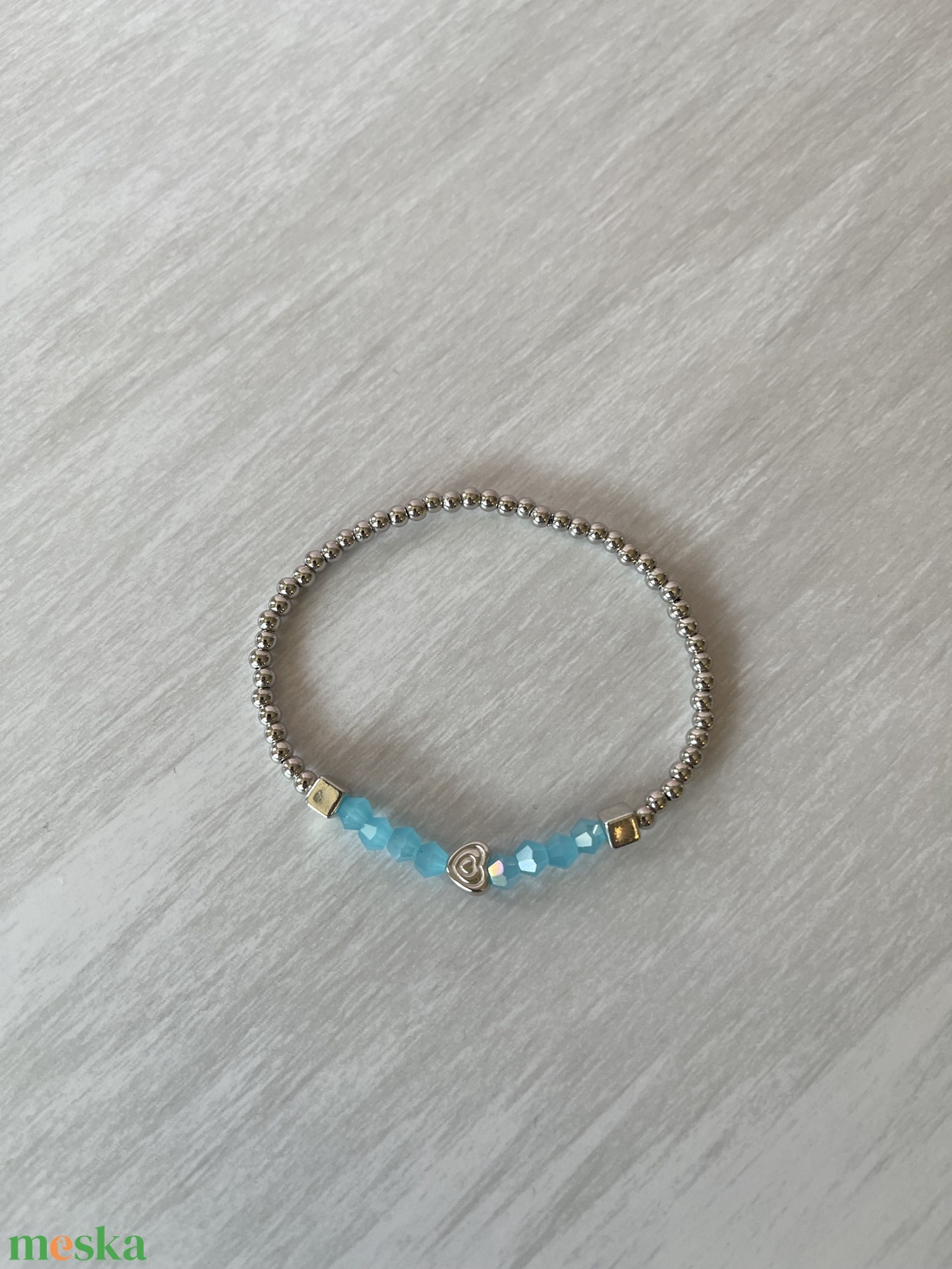 Gyöngy karkötő ékszer - ékszer - karkötő - gyöngyös karkötő - Meska.hu