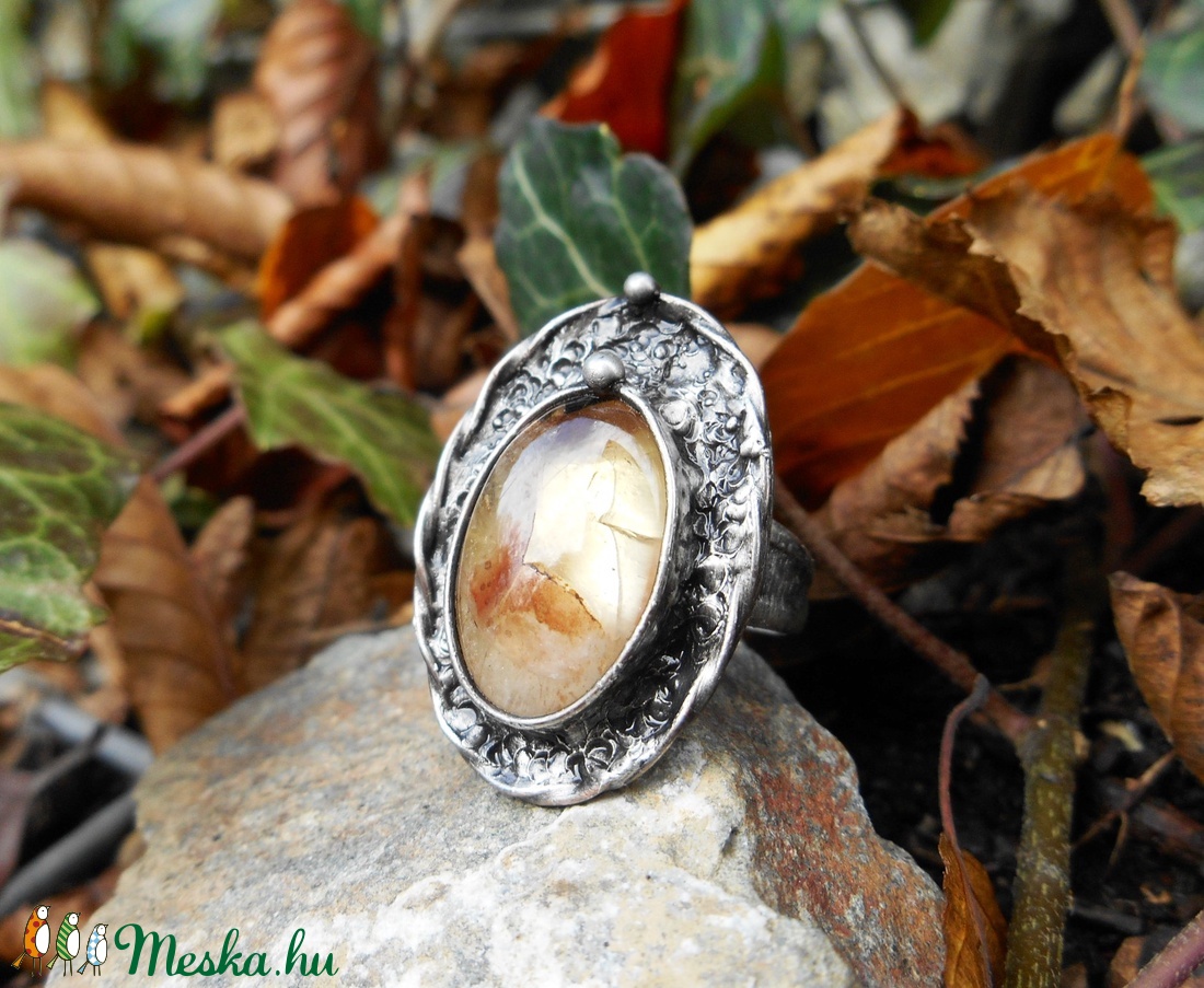 Citrin gyűrű -  - Meska.hu