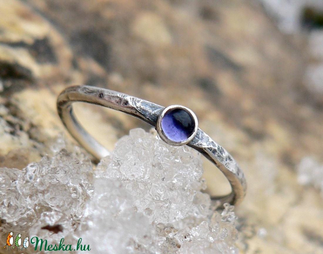 Ezüst Iolit gyűrű -  - Meska.hu