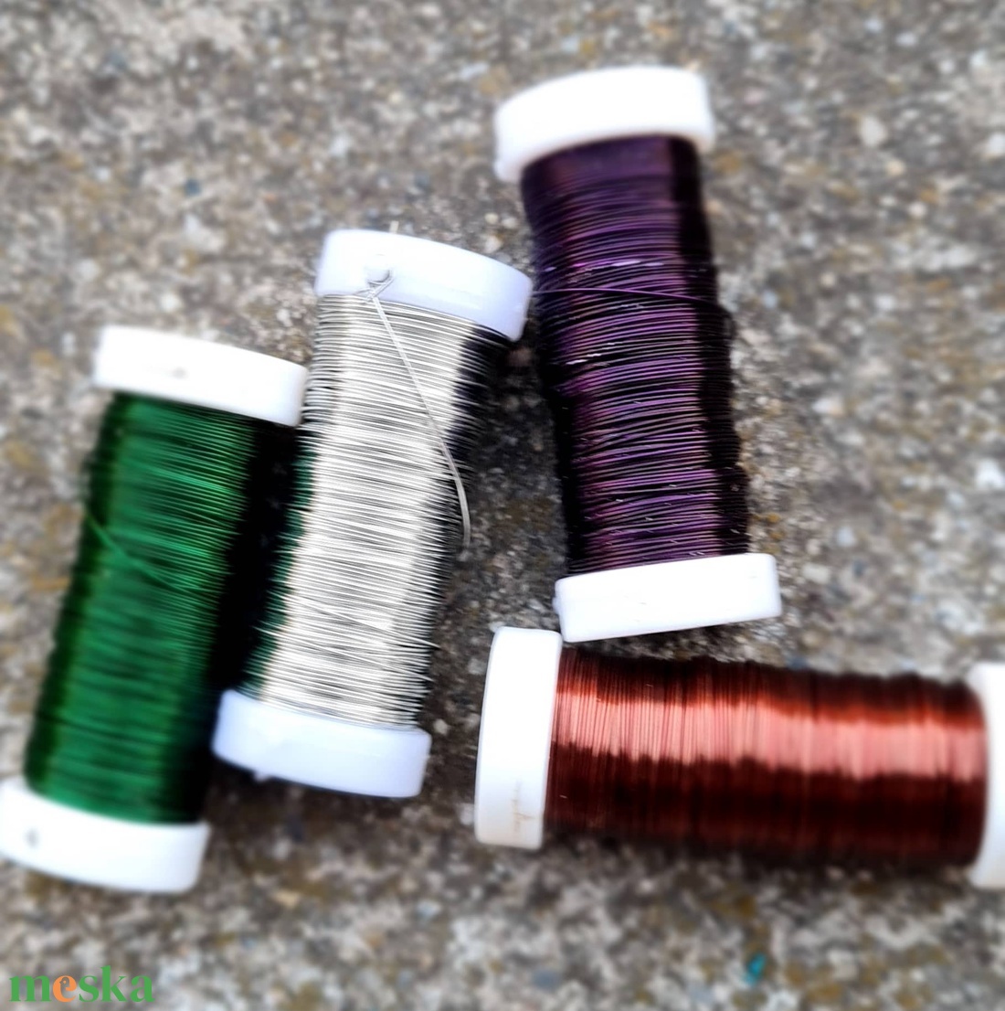 LE-5013. Alu drót, virág kötöző drót, dekor drót 0,37mm /30m - kellékek & szerszámok - dekorációs kellékek - egyéb kellékek - Meska.hu LE-5013. Alu drót, virág kötöző drót, dekor drót 0,37mm /30m - kellékek & szerszámok - dekorációs kellékek - egyéb kellékek - Meska.hu
