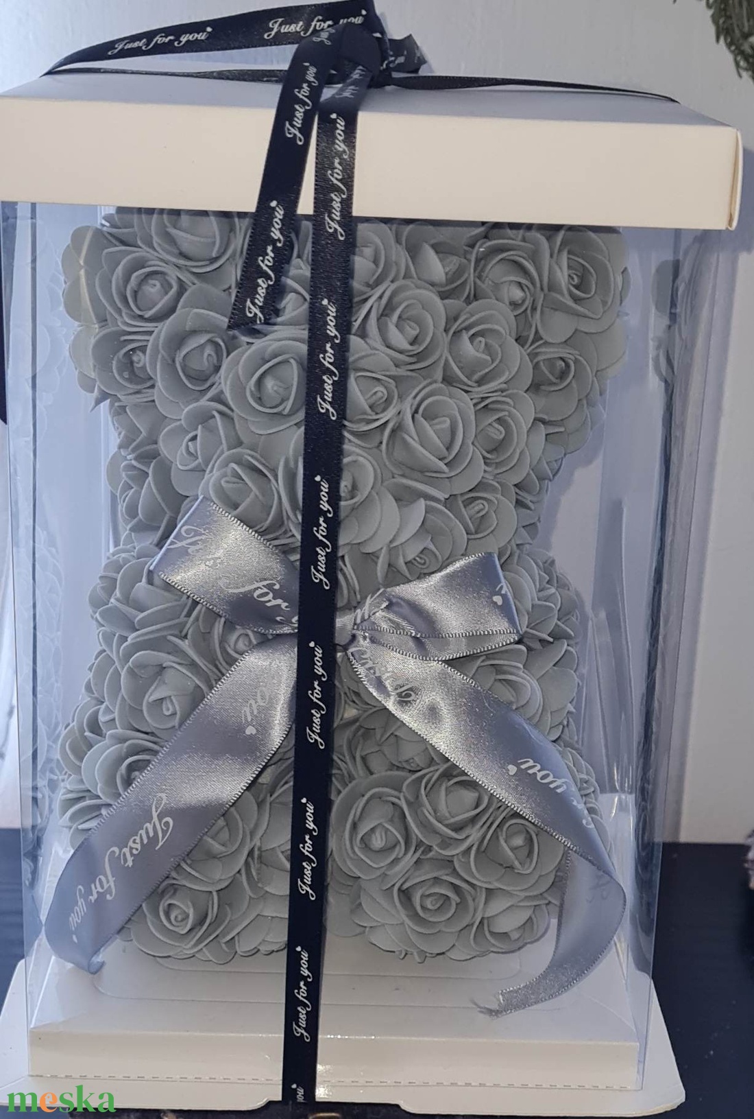 Polifoam rózsamaci 25cm - otthon & életmód - dekoráció - virágdísz és tartó - virágbox, virágdoboz - Meska.hu Polifoam rózsamaci 25cm - otthon & életmód - dekoráció - virágdísz és tartó - virágbox, virágdoboz - Meska.hu