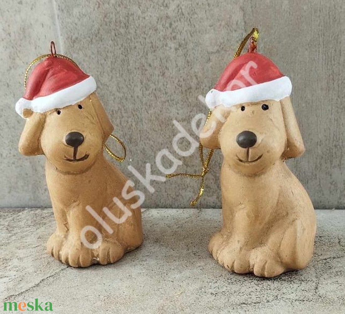 Kutya, kutyus télapó, karácsonyi, adventi dekorációs kerámia figura, 7,5x3,5 - kellékek & szerszámok - dekorációs kellékek - figurák - Meska.hu Kutya, kutyus télapó, karácsonyi, adventi dekorációs kerámia figura, 7,5x3,5 - kellékek & szerszámok - dekorációs kellékek - figurák - Meska.hu