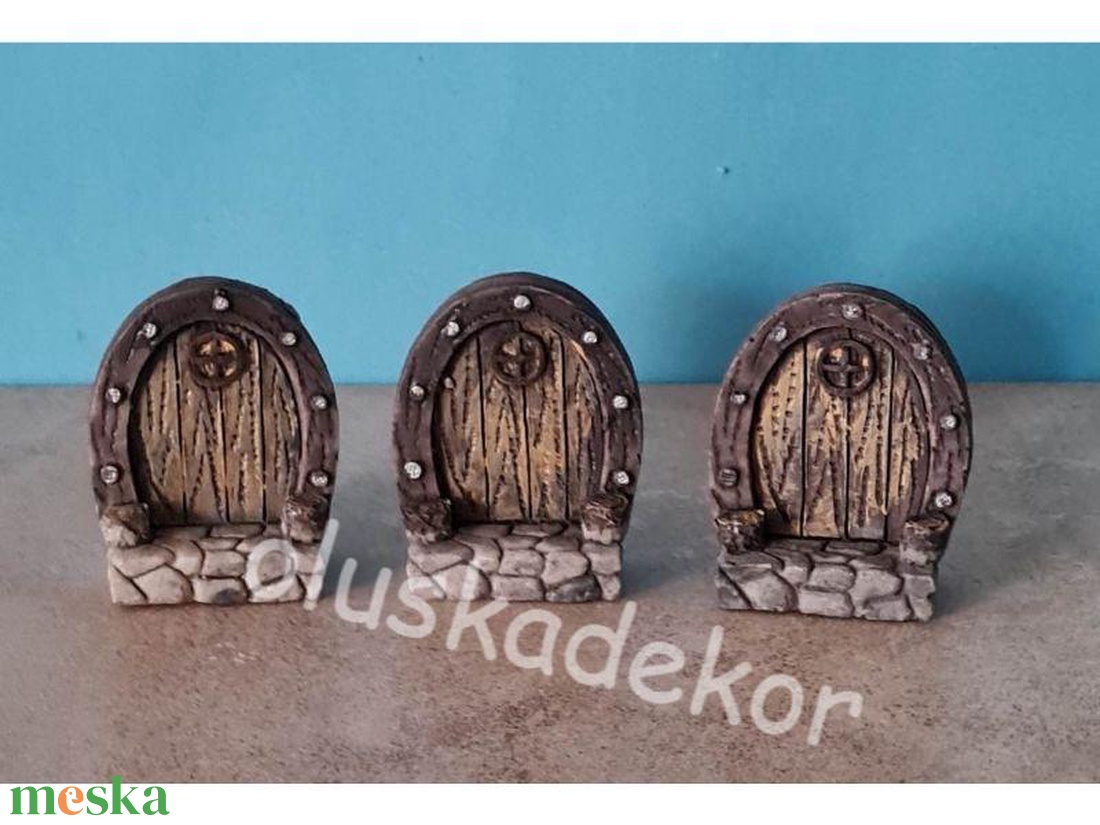Mini pinceajtó, tündér, manó dekor, tündérkert kiegészítő - kellékek & szerszámok - dekorációs kellékek - egyéb kellékek - Meska.hu