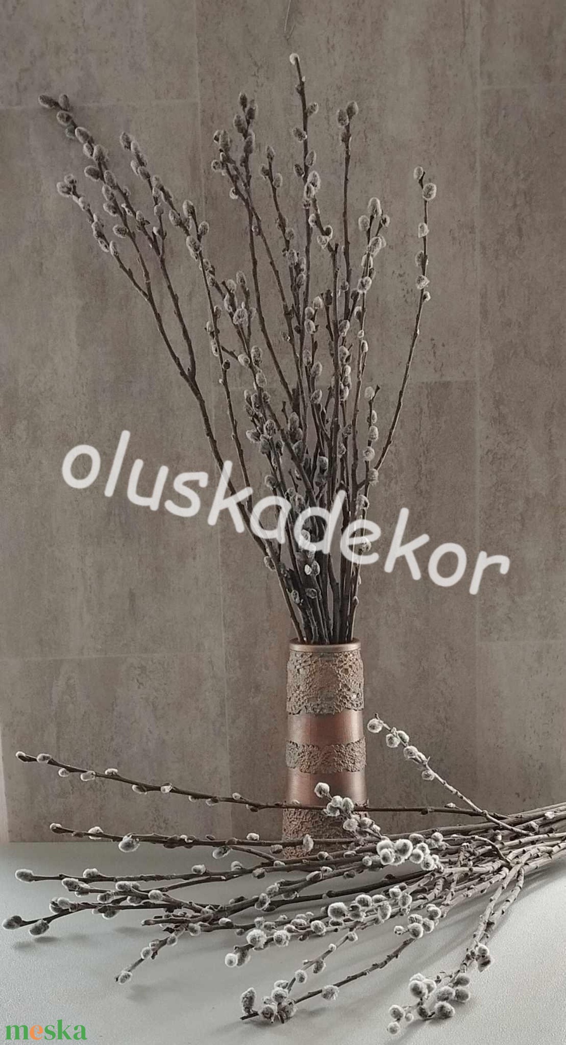 Barka, barkaág, nagyobb csokor, igazi, dekor - kellékek & szerszámok - dekorációs kellékek - egyéb kellékek - Meska.hu