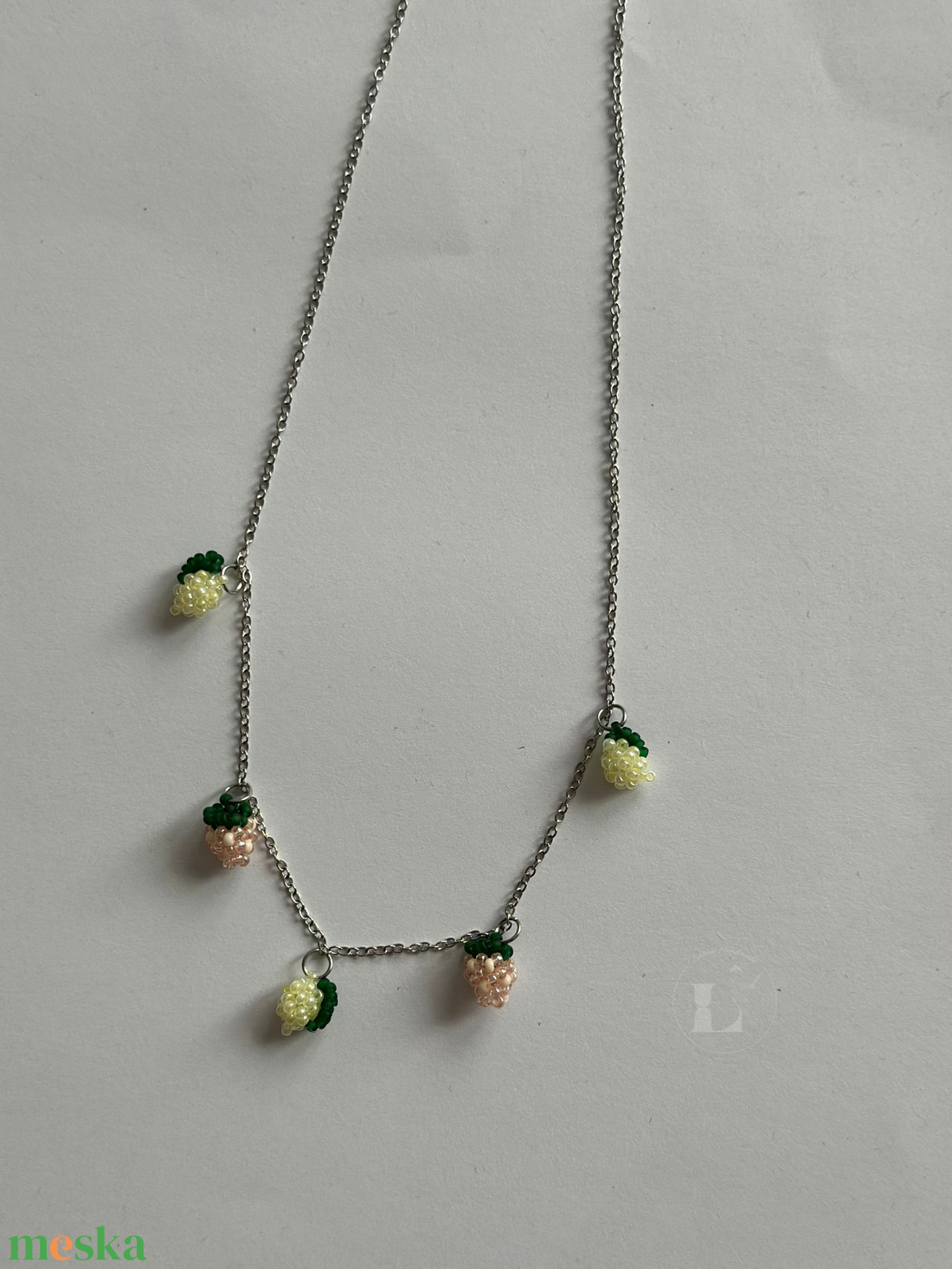 PinkLemonade 5charm nyaklánc - ékszer - nyaklánc - medálos nyaklánc - Meska.hu
