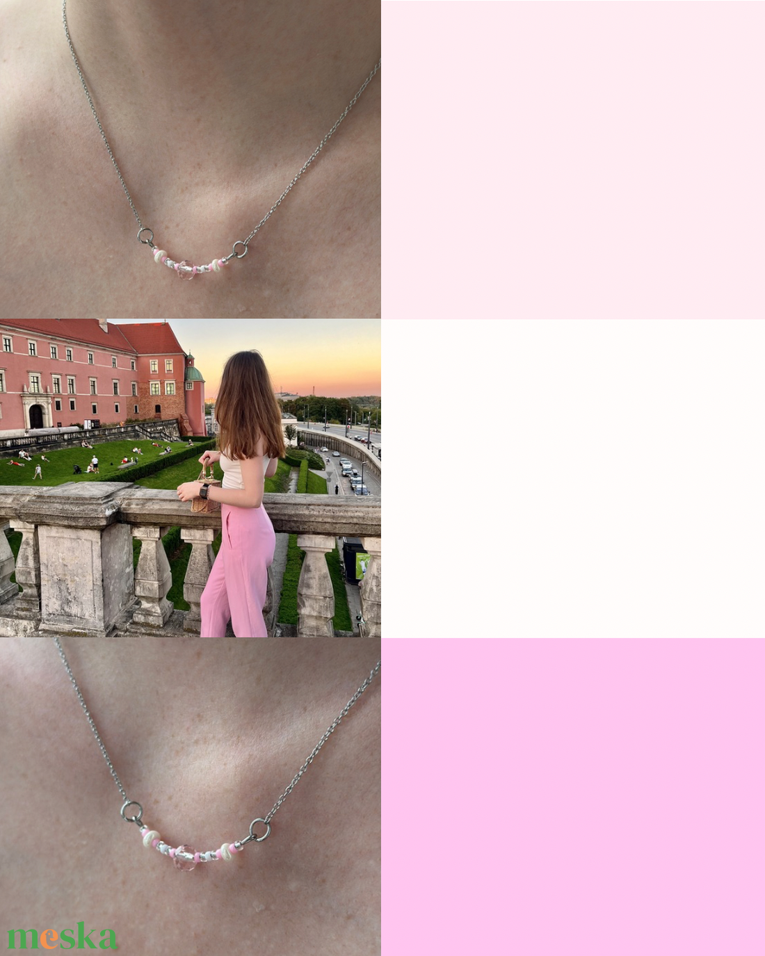 Everyday- Barbie - ékszer - nyaklánc - gyöngyös nyaklánc - Meska.hu
