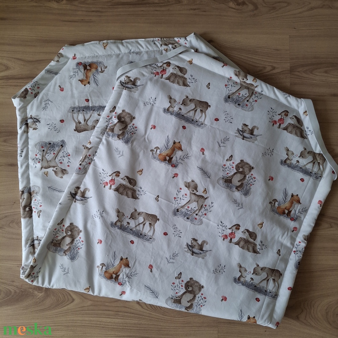 Bélelt ovis lepedő, erdei állatos, szürkés barna - játék & sport - ovis felszerelés - ovis lepedő - Meska.hu Bélelt ovis lepedő, erdei állatos, szürkés barna - játék & sport - ovis felszerelés - ovis lepedő - Meska.hu