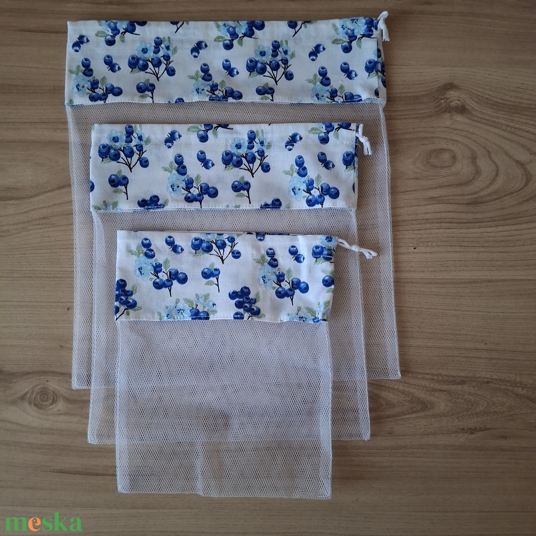 Bevásárlózsák, kökényes  - táska & tok - bevásárlás & shopper táska - zöldség/gyümölcs zsák - Meska.hu