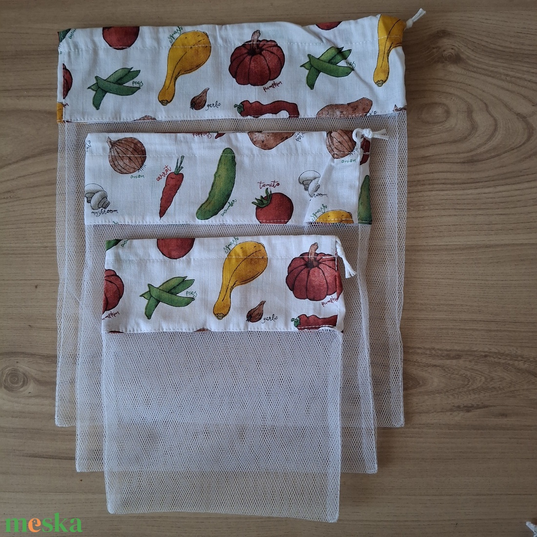 Bevásárlózsák, zöldséges  - táska & tok - bevásárlás & shopper táska - zöldség/gyümölcs zsák - Meska.hu