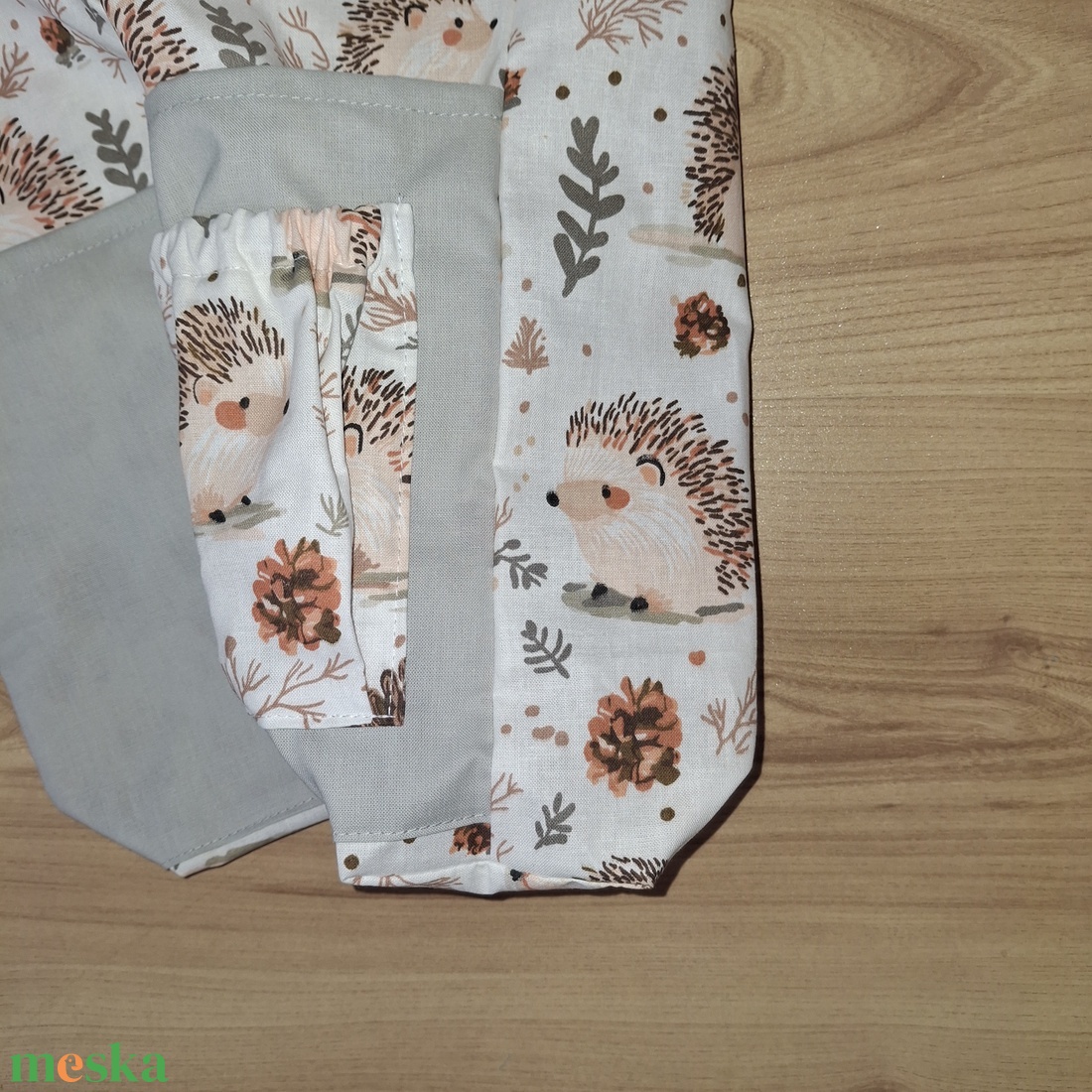 Ovis zsák, süni - játék & sport - ovis felszerelés - ovis zsák - Meska.hu