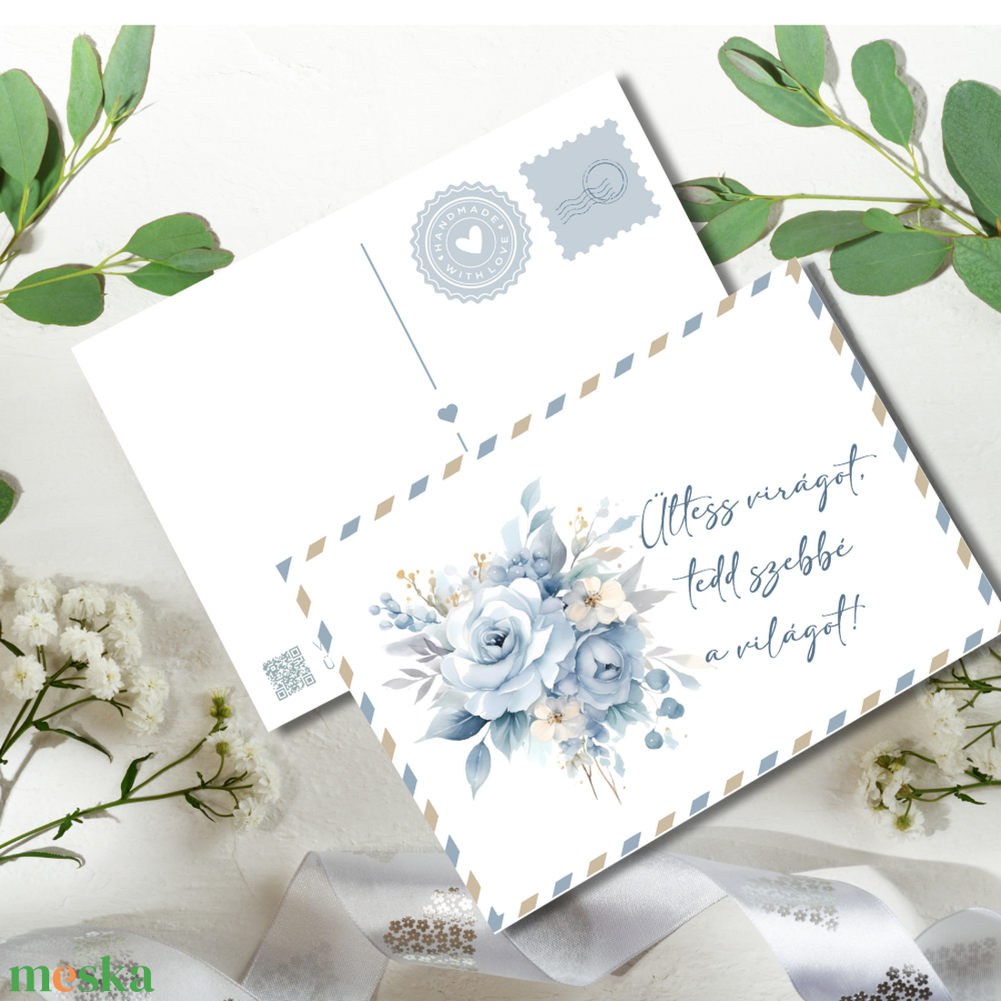Virágmagos képeslap, dustí blue design - otthon & életmód - papír, írószer - ajándékozás kellékei - képeslap, üdvözlőlap - Meska.hu Virágmagos képeslap, dustí blue design - otthon & életmód - papír, írószer - ajándékozás kellékei - képeslap, üdvözlőlap - Meska.hu