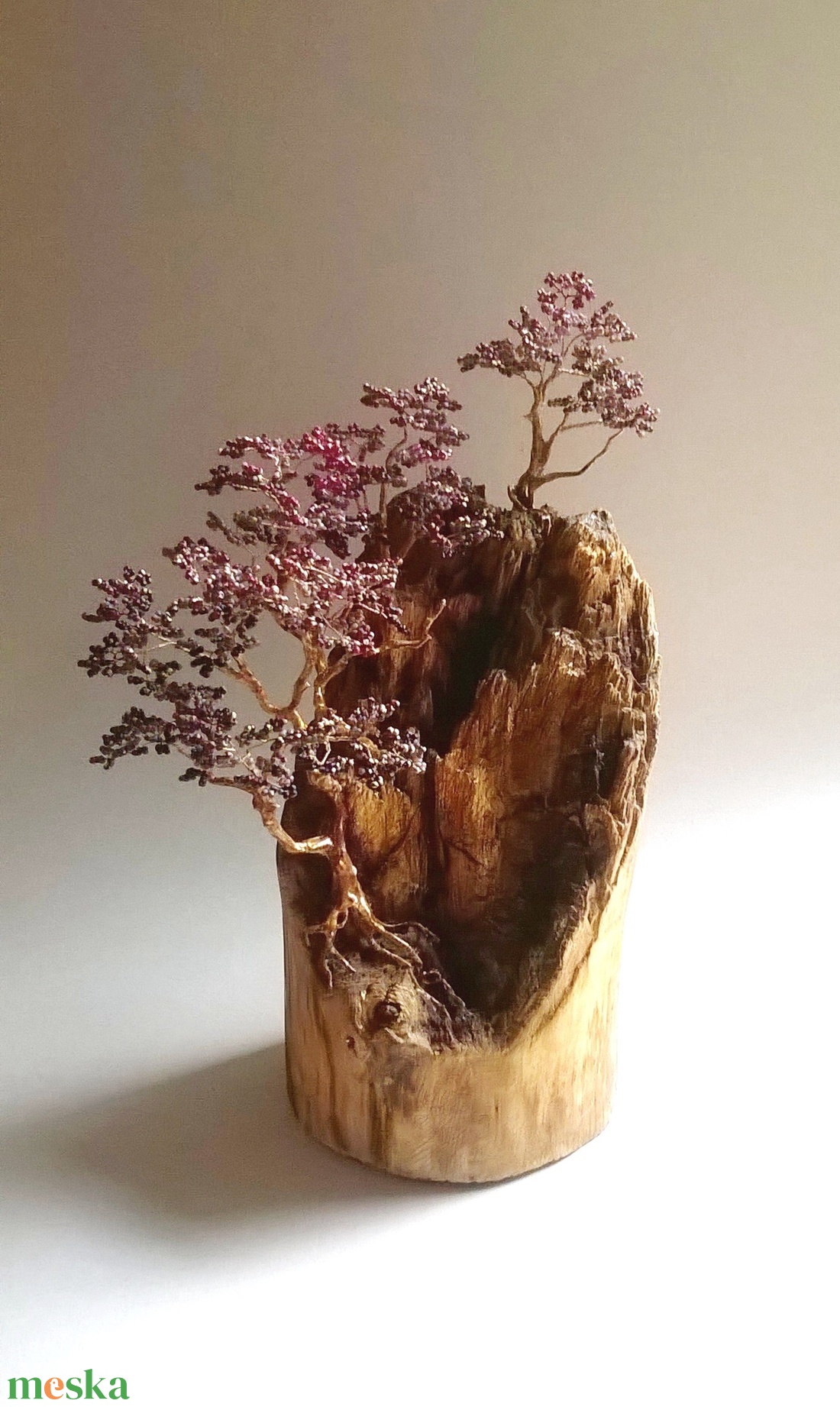 Este a hegyen... - otthon & életmód - dekoráció - asztal és polc dekoráció - bonsai - Meska.hu