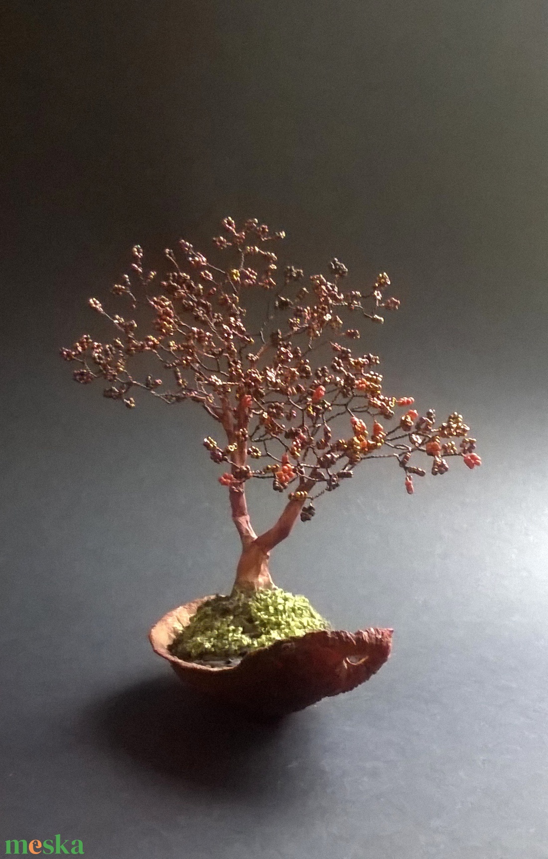 Aranybarna - otthon & életmód - dekoráció - asztal és polc dekoráció - bonsai - Meska.hu Aranybarna - otthon & életmód - dekoráció - asztal és polc dekoráció - bonsai - Meska.hu