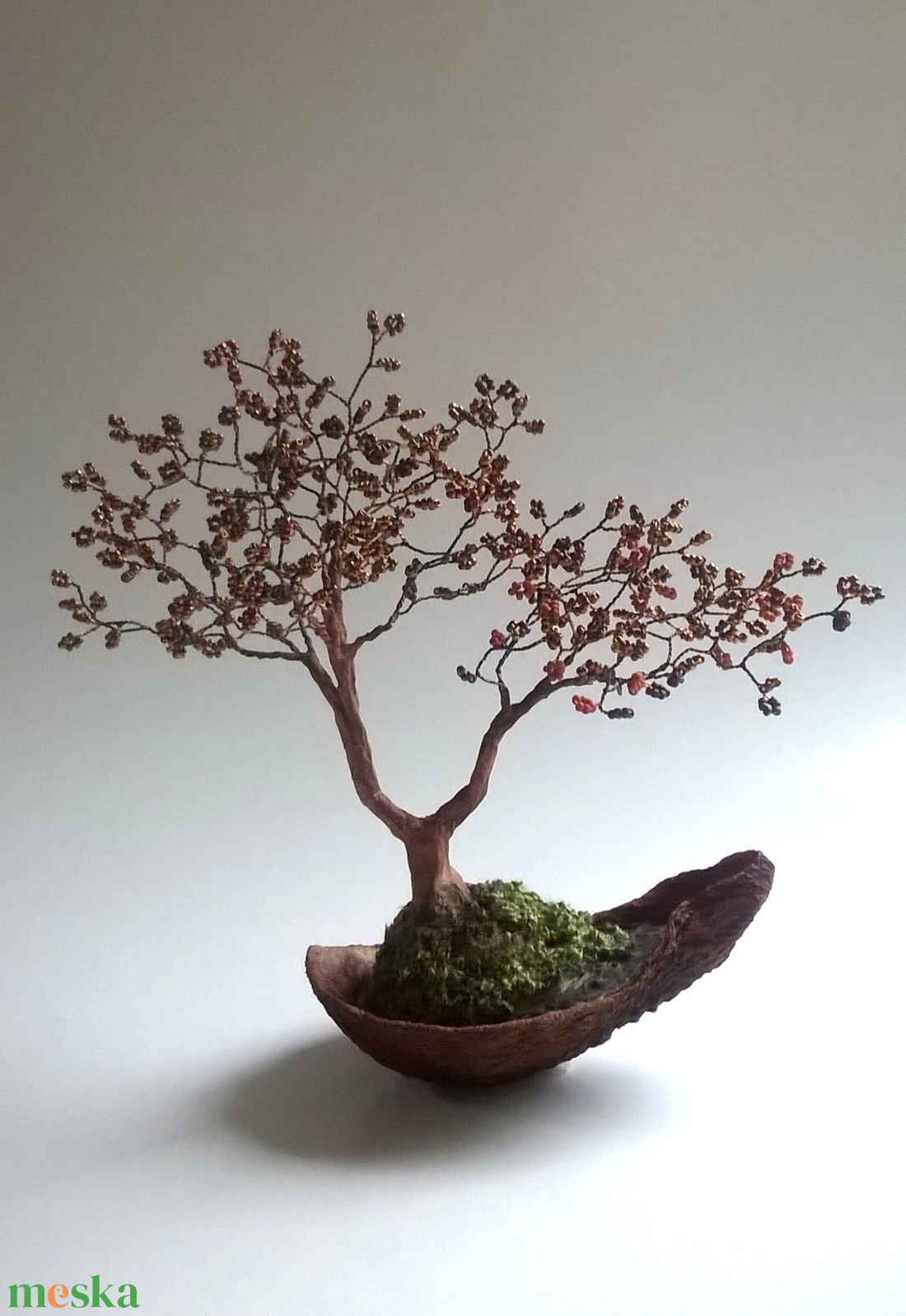 Aranybarna - otthon & lakás - dekoráció - asztal és polc dekoráció - bonsai - Meska.hu