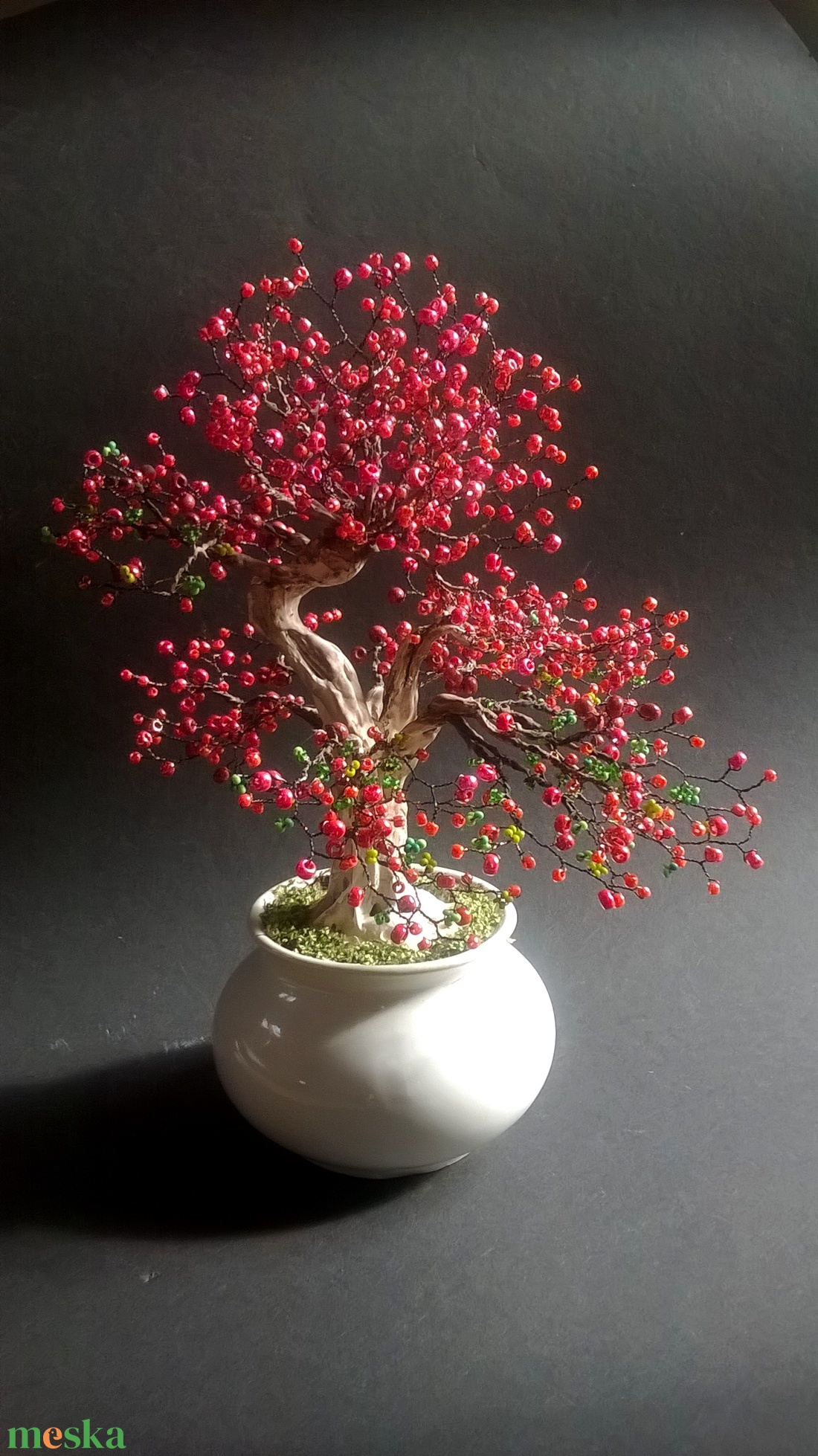 Japánbirs bonsai - otthon & életmód - dekoráció - asztal és polc dekoráció - bonsai - Meska.hu